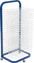 Load image into Gallery viewer, Portable 25-Shelf Art Drying Rack with Locking Wheels, Ideal for Classrooms