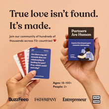 Load image into Gallery viewer, Deepen Your Love: 140 Provocative Cards for Meaningful Couple Conversations