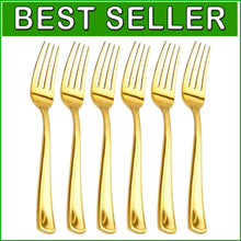 Load image into Gallery viewer, Bulk Gold Plastic Forks - 600 Heavy Duty Forks for Stylish Events &amp; Gatherings