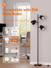 Load image into Gallery viewer, Modern Tree Floor Lamp with 3 Adjustable LED Lights for Stylish Living Spaces