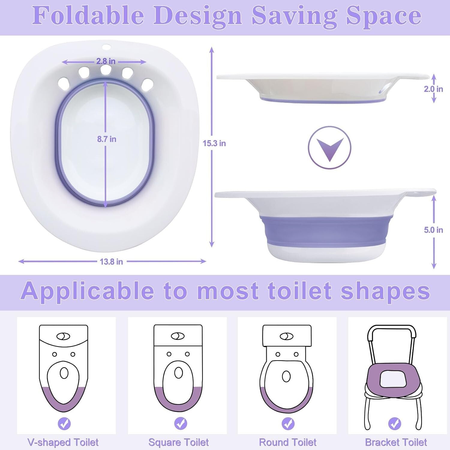 Electric Sitz Bath for Comfort & Healing – Ideal for Hemorrhoids & Postpartum