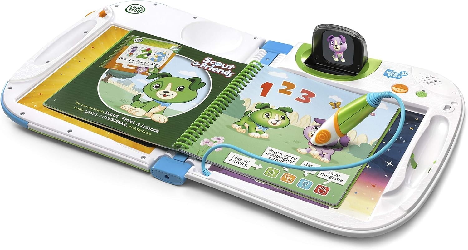 Engaging LeapStart 3D Learning System for Ages 2-7 - 700+ Activities in Green