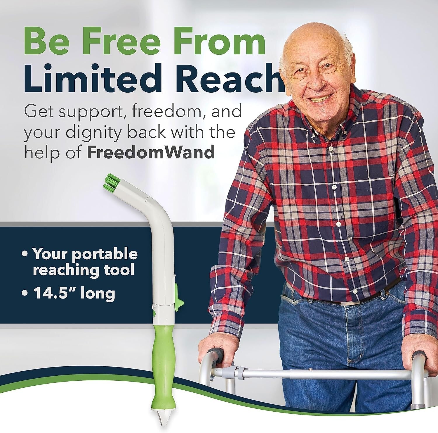 Lightweight Toilet Aid for Wiping – Essential Self-Care Helper for Mobility