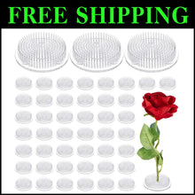 Load image into Gallery viewer, Lightweight Plastic Flower Frog Pins - 48 Pack for Beautiful Flower Displays