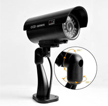 Load image into Gallery viewer, Realistic LED Fake Security Camera Set with Warning Signs - 8 Essential Pieces