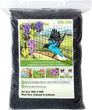 Load image into Gallery viewer, Durable 50' x 50' Garden Netting - Protect Your Plants from Birds and Animals