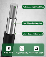 Load image into Gallery viewer, Robust 24'' x 50' Black Garden Mesh Wire Roll - Easy Install Fencing Solution