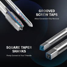 Load image into Gallery viewer, Heavy-Duty Thread Repair Kit with 5 SAE &amp; Metric Sizes - Portable &amp; Effective