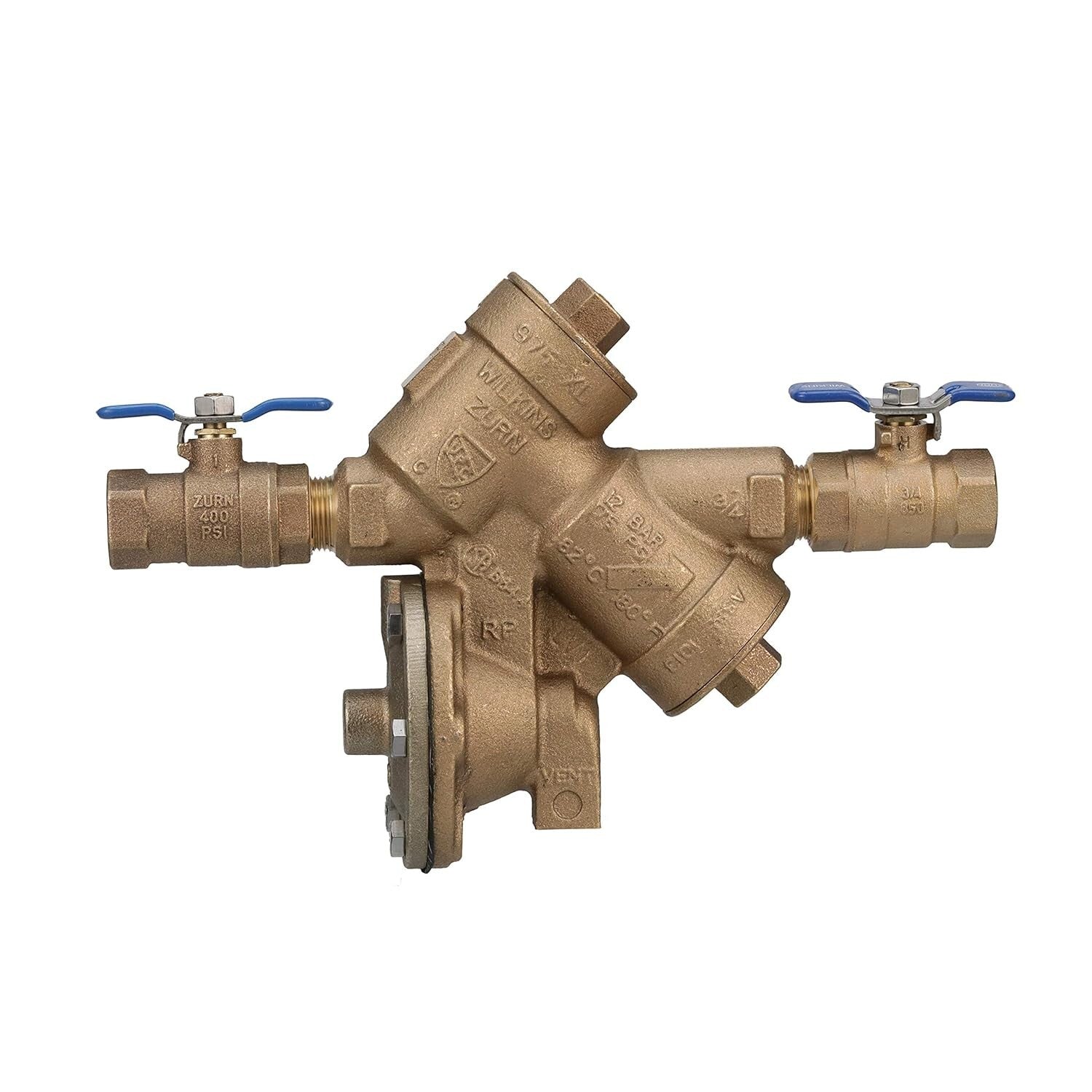 Bronze 3/4" 975XL Backflow Preventer - Reduced Pressure for Safe Irrigation