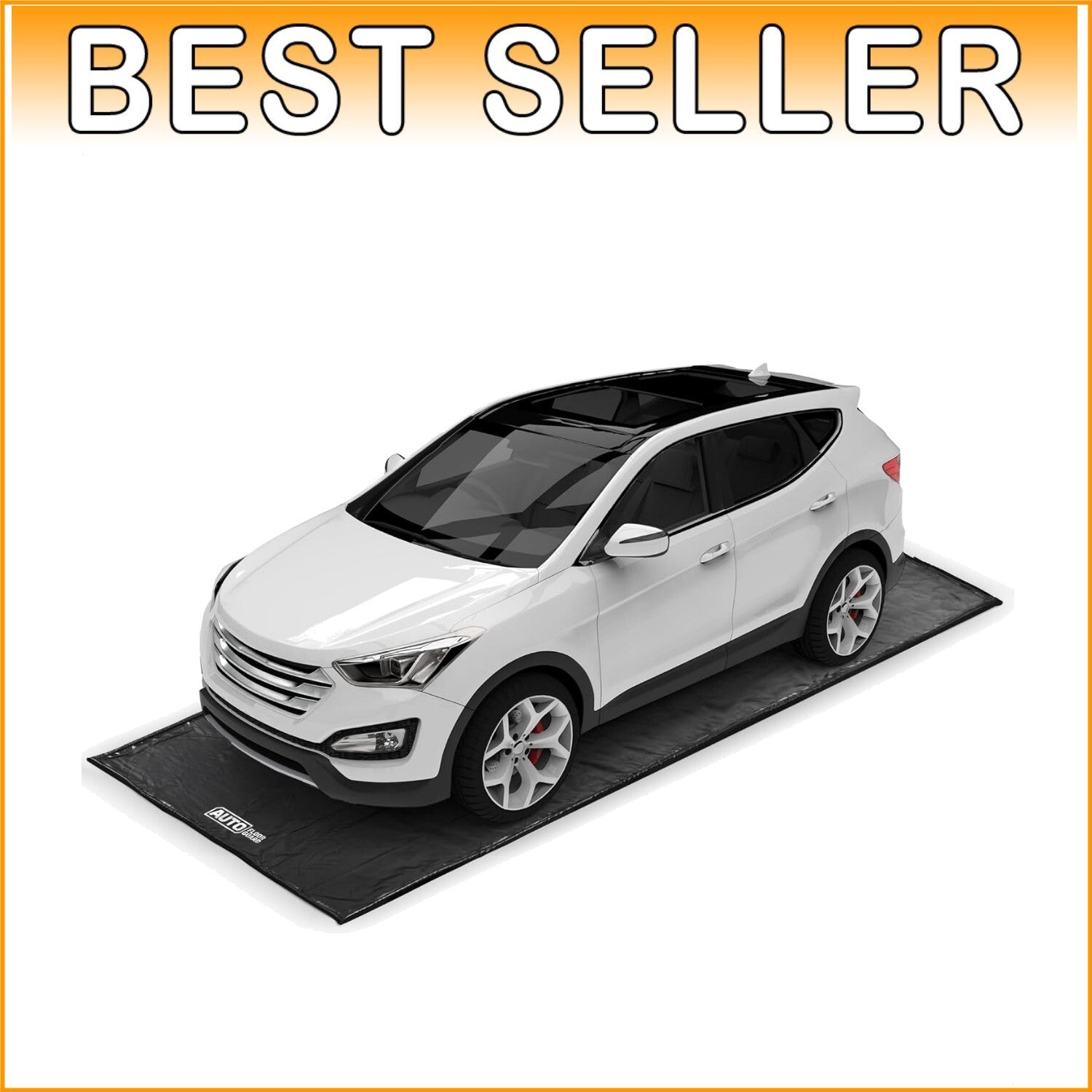 Durable Garage Containment Mat for SUVs & Trucks - 8'6" x 20" Easy to Clean