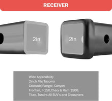 Load image into Gallery viewer, Adjustable Heavy Duty Trailer Hitch Ball Mount - 7500lbs Capacity, Fits 2-Inch