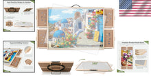 Load image into Gallery viewer, Innovative Tilting Rotating Puzzle Table - Space-Saving &amp; Eco-Friendly Design