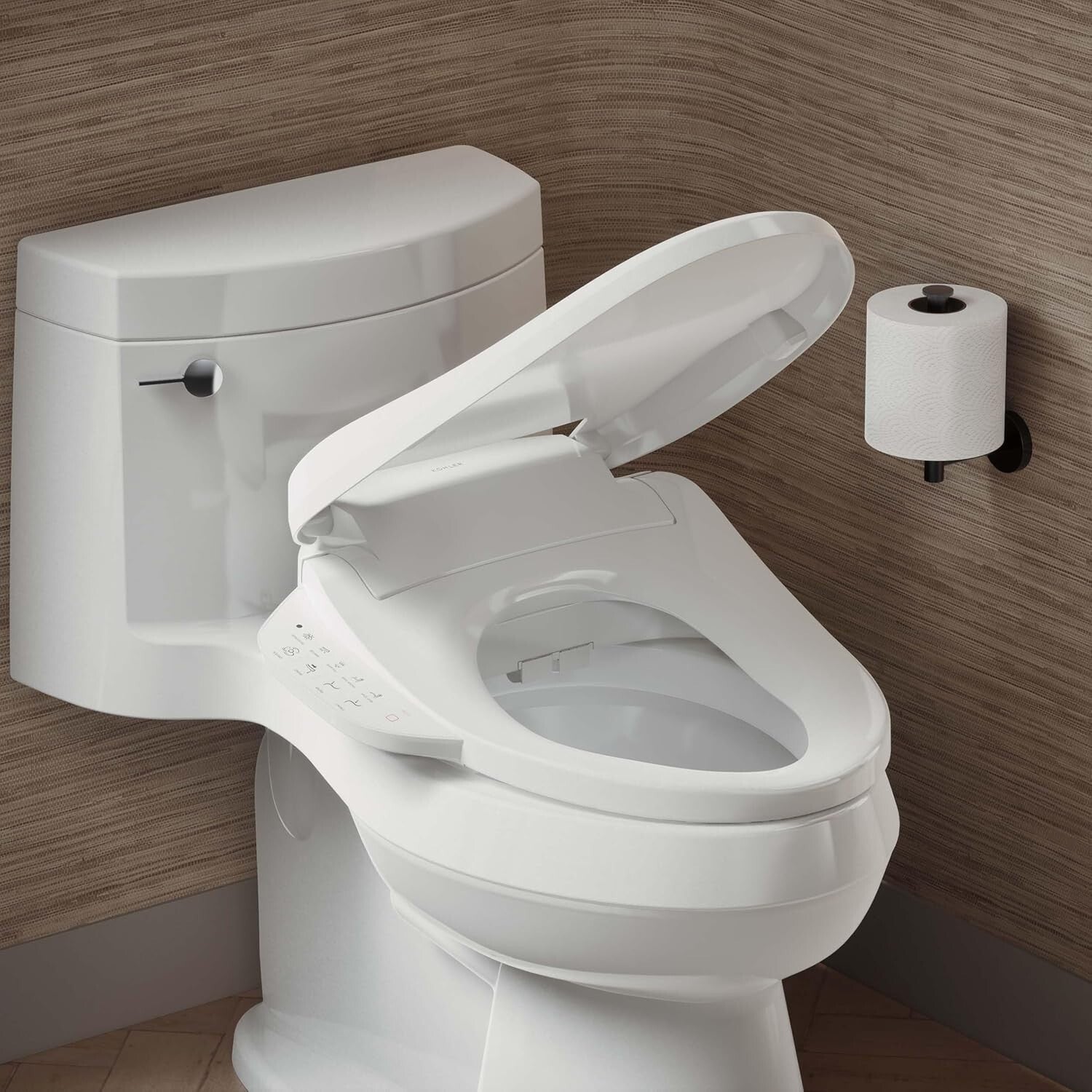 Comfort-Enhancing Heated Bidet Toilet Seat with Self-Cleaning Wand & Nightlight