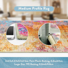 Load image into Gallery viewer, Non-Slip Machine Washable 2x6 Abstract Throw Runner Rug for Indoor Spaces
