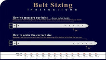 Load image into Gallery viewer, Elegant Genuine Leather Western Floral Engraved Belt with Interchangeable Buckle