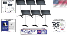 Load image into Gallery viewer, Long-Lasting Adjustable Music Stand 6-Pack - Ideal for Educators &amp; Orchestras