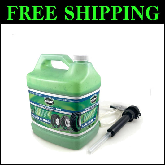 Fibro-Seal Technology Tire Sealant - 1 Gallon for Durable Puncture Protection