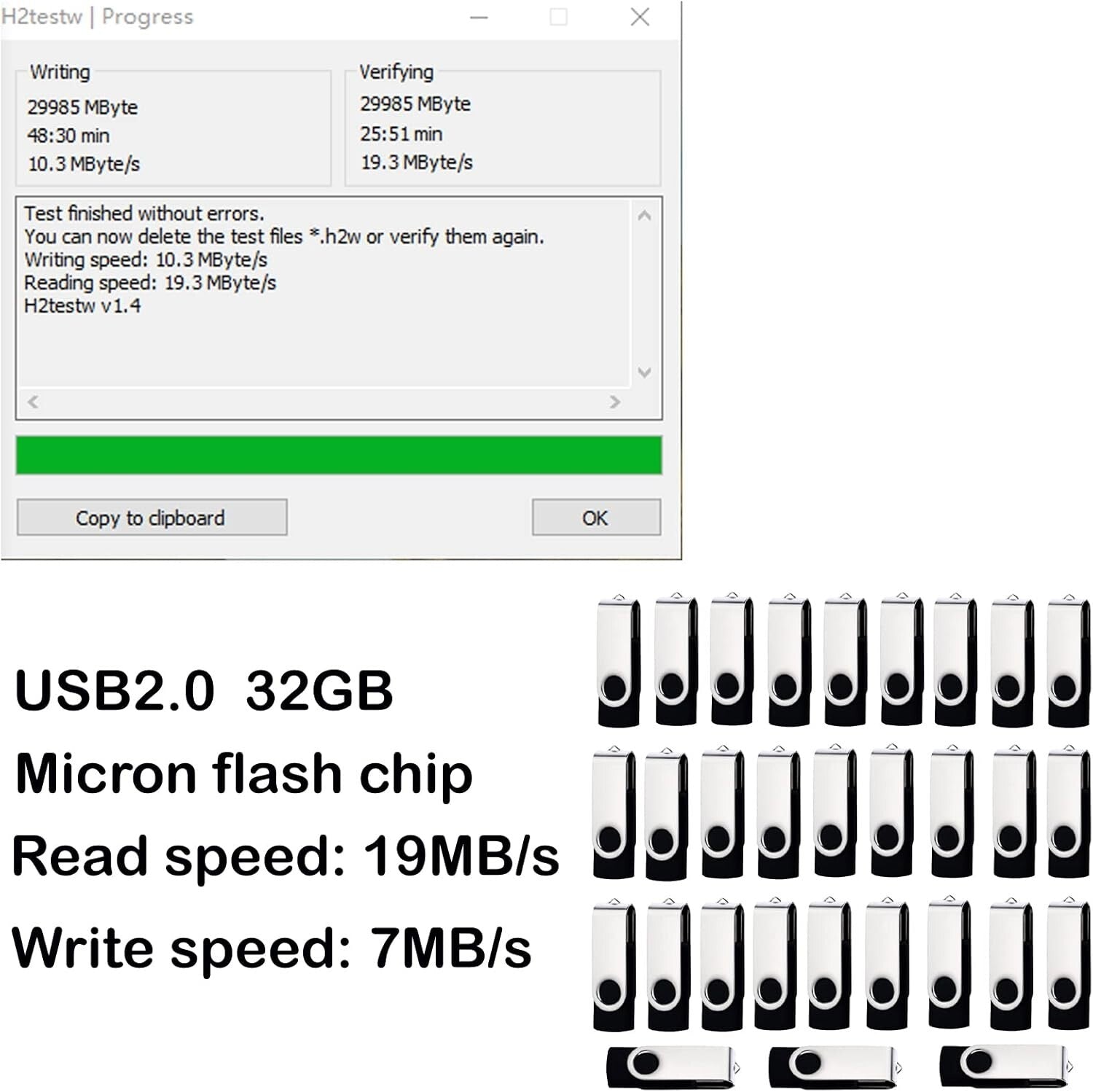 Efficient 32GB USB Flash Drives - 100 Pack with High Speed Data Transfer