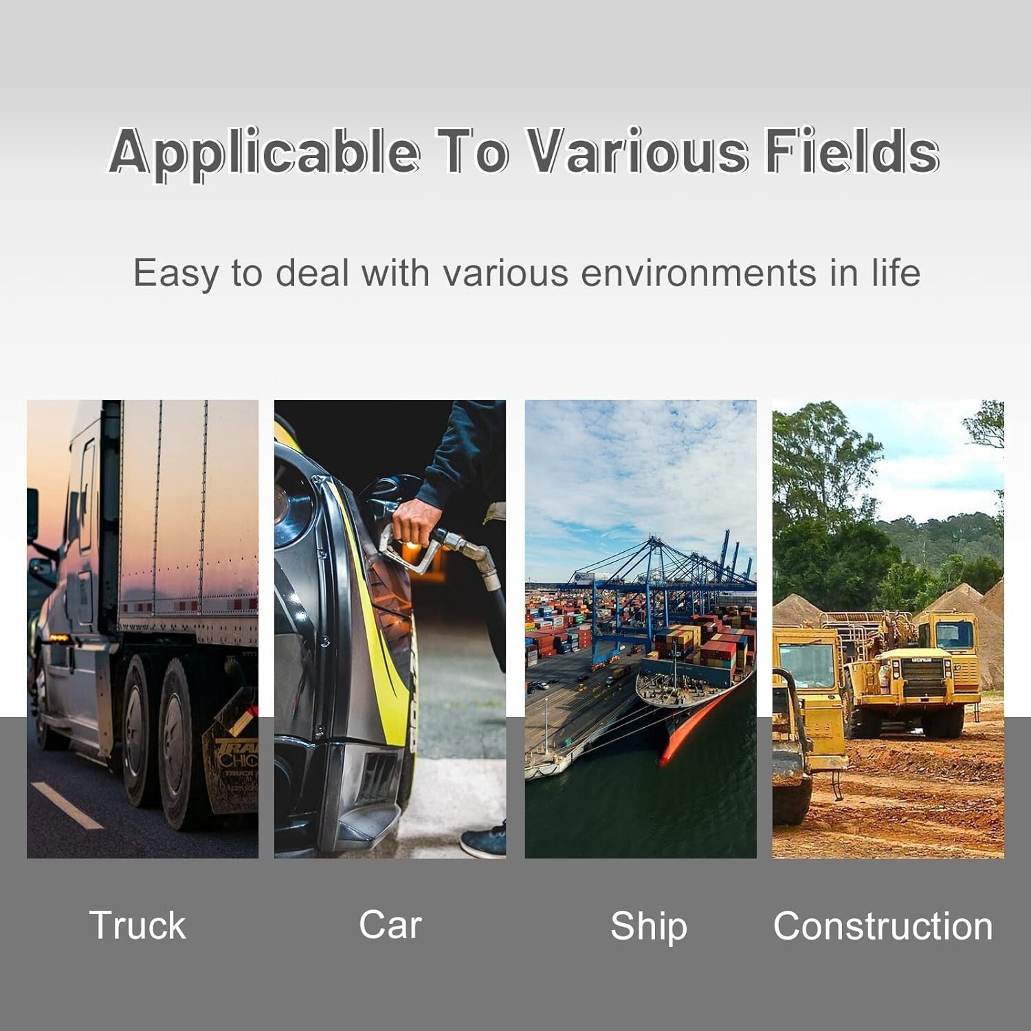 3/4'' x 20' PVC Fuel Hose with Automatic Nozzle for Efficient Dispensing