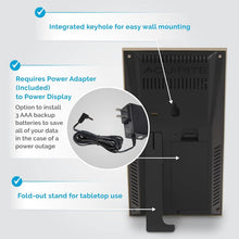 Load image into Gallery viewer, Stylish Indoor/Outdoor Weather Station with Custom Alerts &amp; Brightness Control