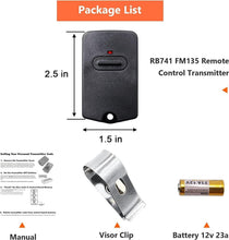 Load image into Gallery viewer, Pack of 5 RB741 Gate Opener Remotes for Mighty Mule &amp; GTO Models - 100 ft Range