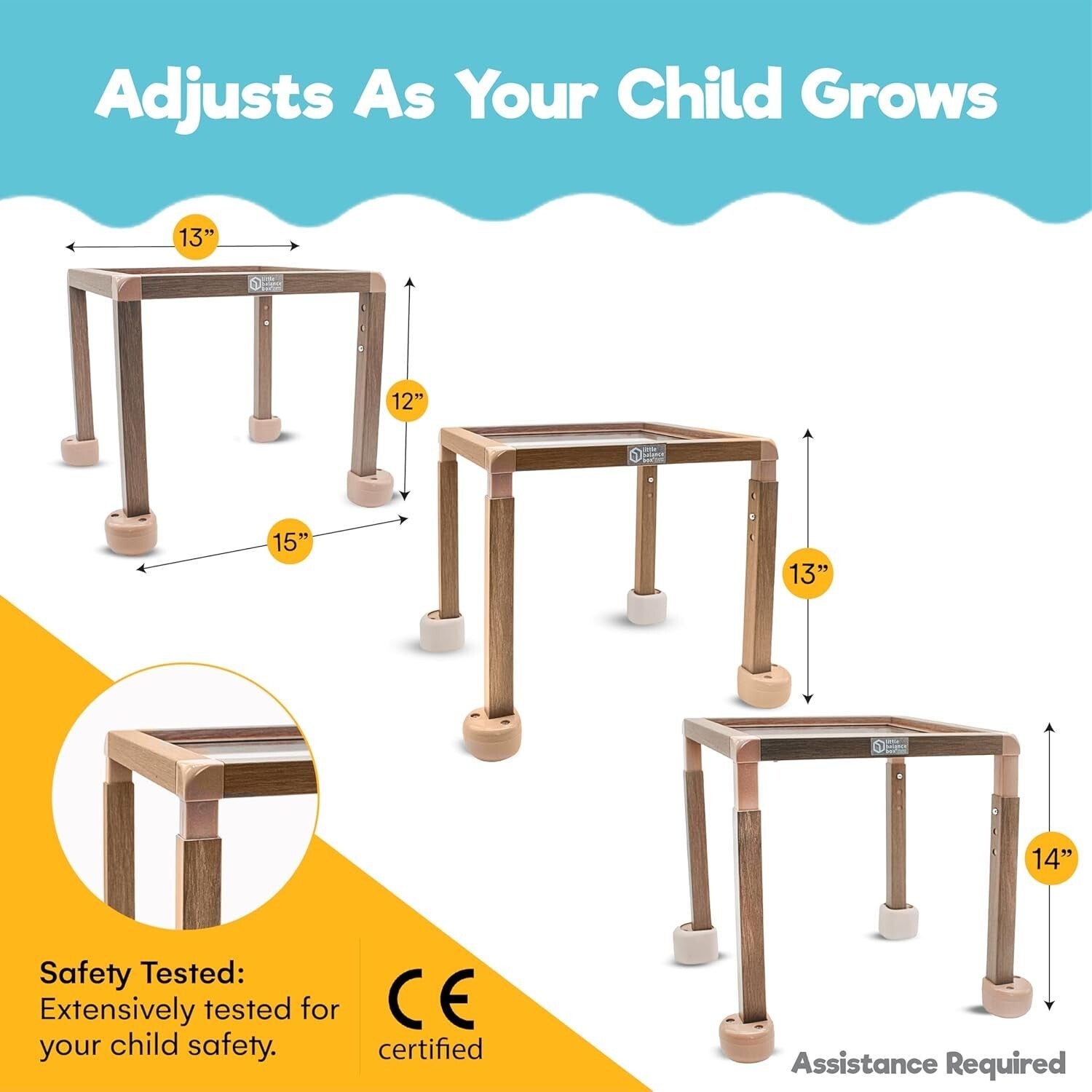 Safe and Stable Montessori Baby Walker with Activity Table for Confident Walking