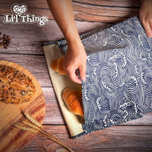 Load image into Gallery viewer, Sustainable Beeswax Bread Storage Bags - Extend Freshness, Reduce Plastic Waste