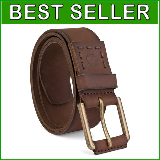 Durable Genuine Leather Men's Belt - Perfect for Casual, Business, or Dress