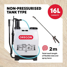 Load image into Gallery viewer, Lightweight 16L Chemical Backpack Sprayer with Ergonomic Design &amp; Accessories
