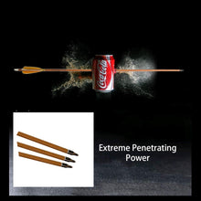 Load image into Gallery viewer, 6-Pack 28-Inch Carbon Arrows with Natural Fletching for Compound &amp; Recurve Bows