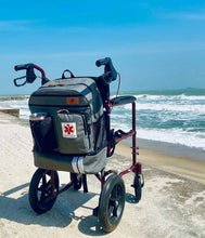Load image into Gallery viewer, Extra-Large Scooter Wheelchair Backpack with Insulated Compartment &amp; Cup Holder