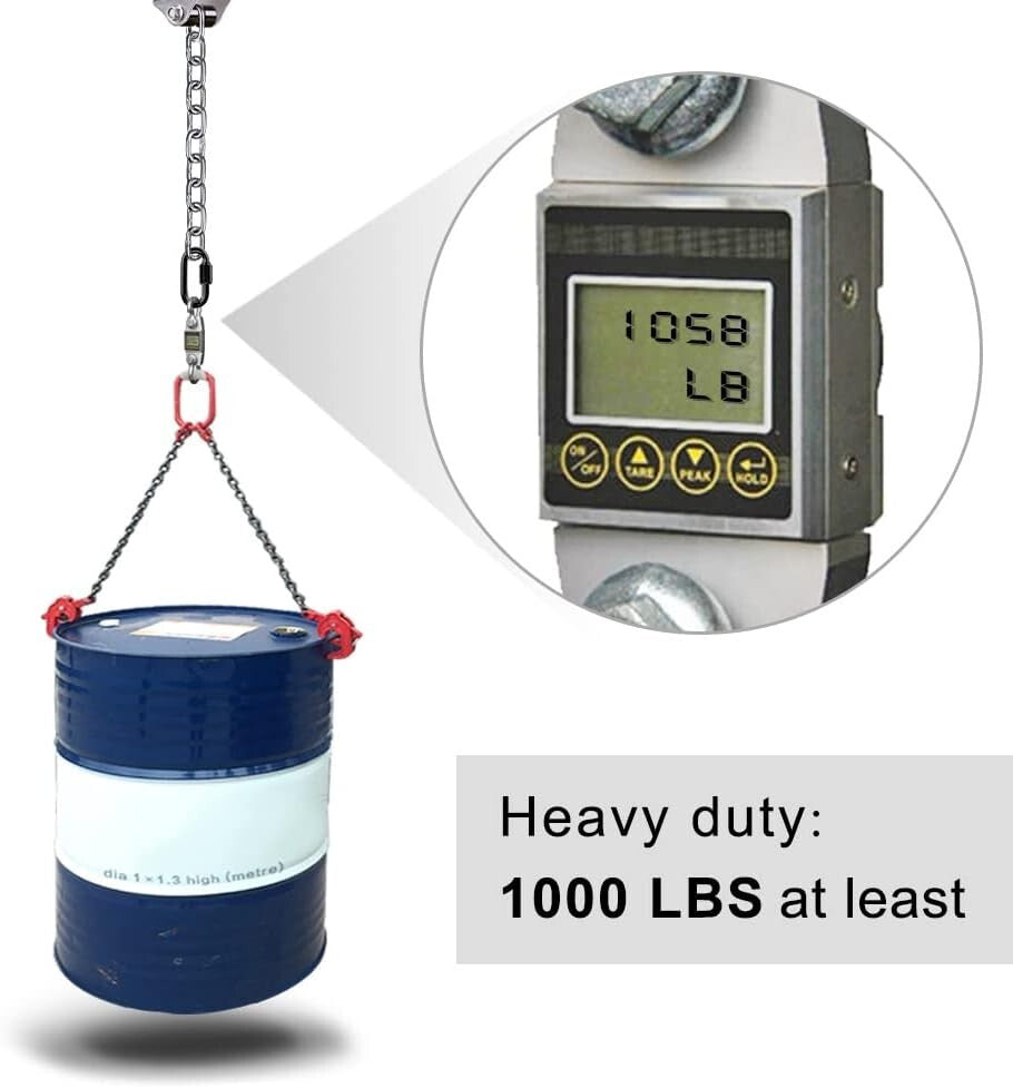 Durable 81" Hanging Chain Kit with Carabiners - Perfect for Swings & Hammocks