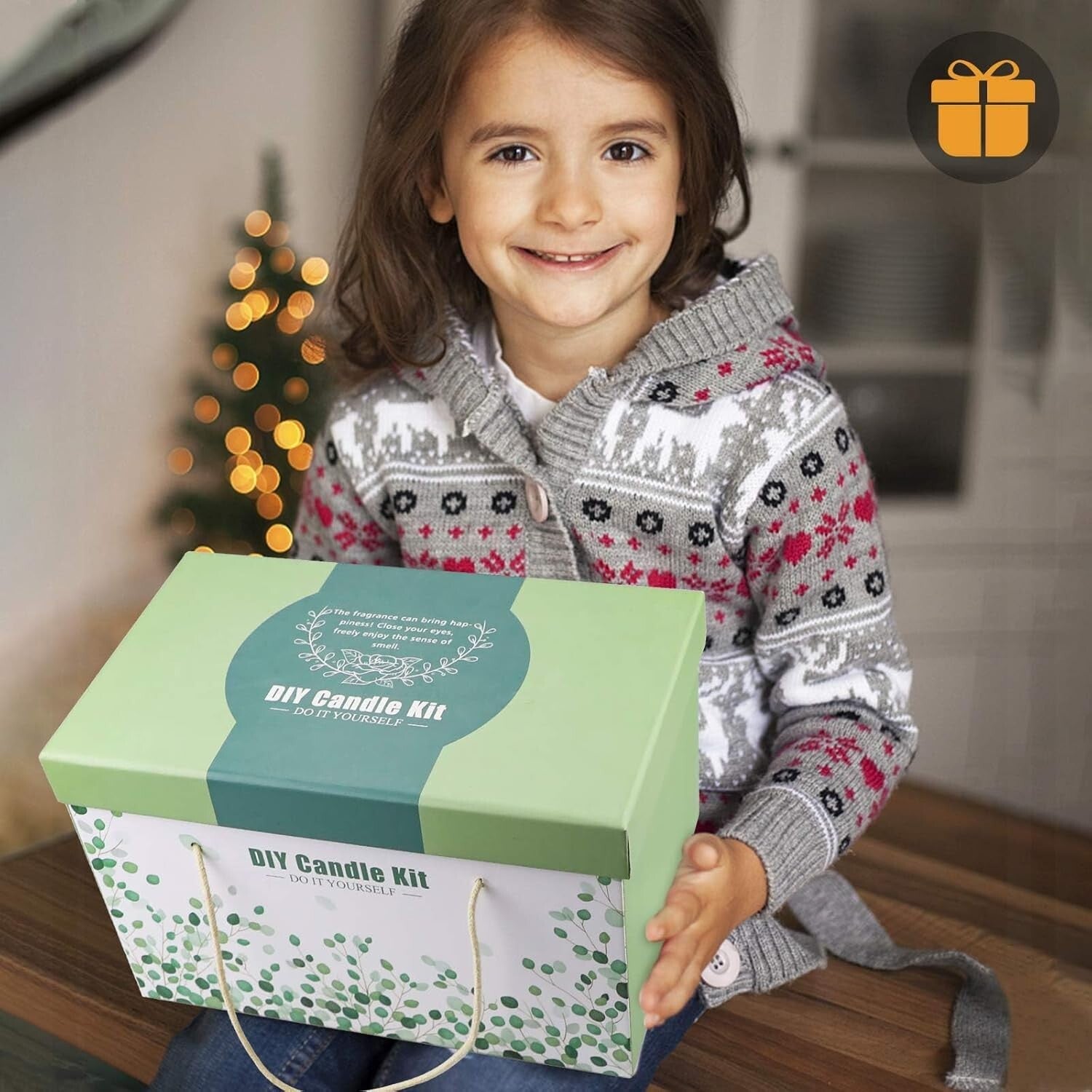 All-Season DIY Candle Making Gift Kit with Melting Pot & Fragrance Essentials