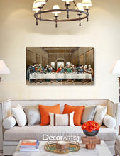 Load image into Gallery viewer, Leonardo da Vinci's The Last Supper Canvas - 32x18 Giclee Print for Home Styling