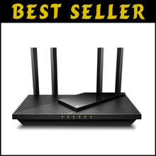 Load image into Gallery viewer, High-Speed AX1800 Wi-Fi 6 Router - Beamforming Tech, Parental Controls Included