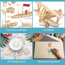 Load image into Gallery viewer, Quality 3mm Thick Plywood Sheets 12 x 20 Inches for Laser Cutting &amp; Staining