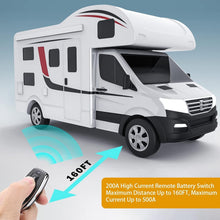 Load image into Gallery viewer, 500A Start 200A Rated Remote Control Battery Isolator with Pure Copper Cables