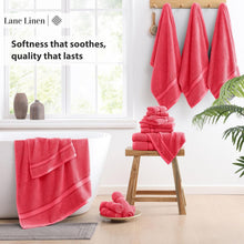 Load image into Gallery viewer, Sumptuous 18-Piece Bath Towel Set - Super Soft &amp; Highly Absorbent Honeysuckle