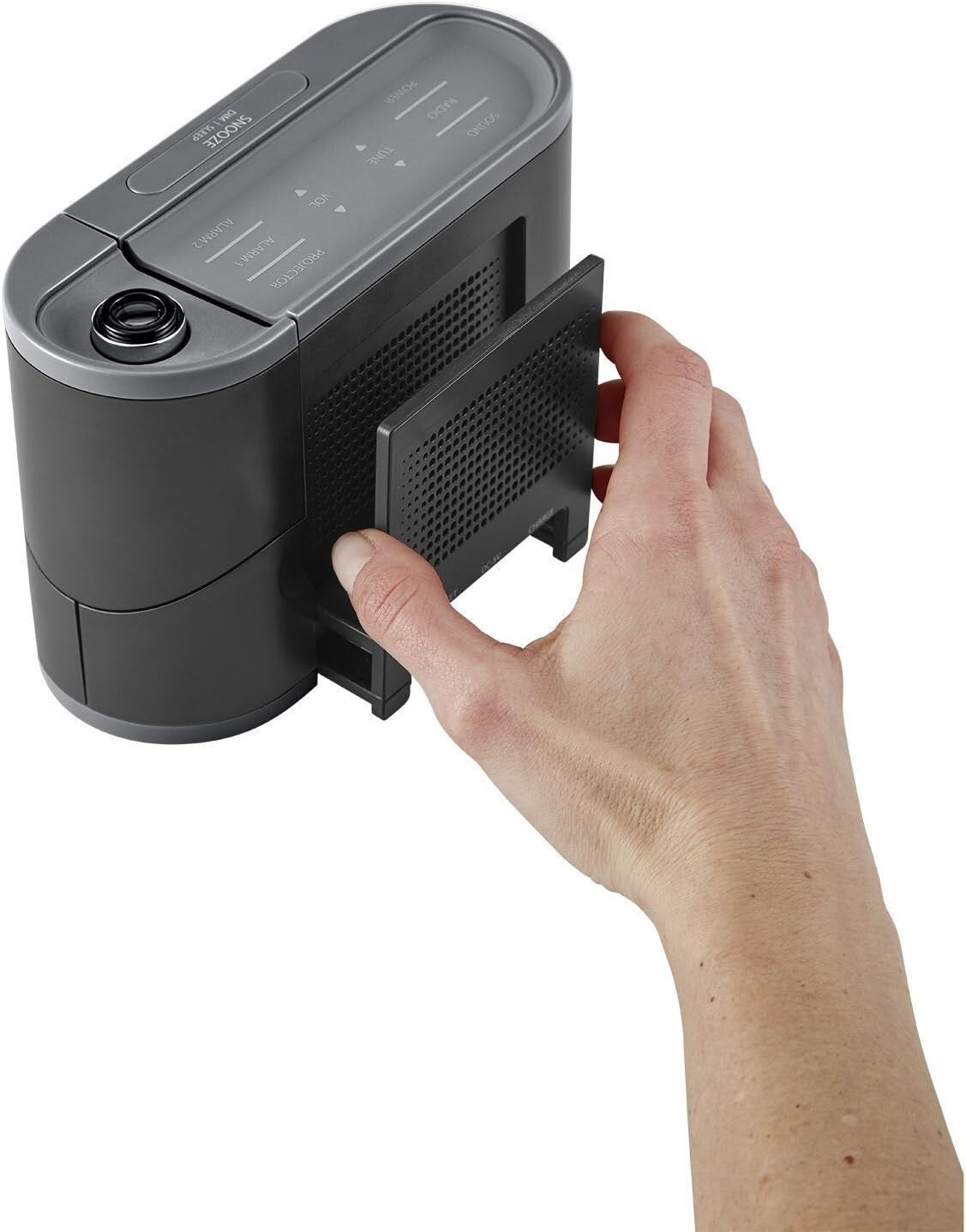 6-in-1 SoundSleep Recharged Alarm Clock & White Noise Machine for Peaceful Rest