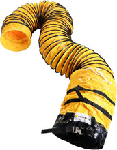 Load image into Gallery viewer, Reinforced PVC Ducting 25FT for 12-Inch Exhaust Fan - Flame Retardant &amp; Flexible