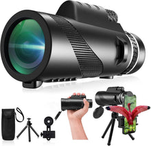 Load image into Gallery viewer, Lightweight 80x Monocular Telescope for Bird Watching and Stargazing Adventures