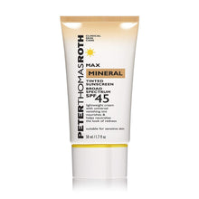 Load image into Gallery viewer, Water-Resistant Mineral Sunscreen SPF 45 - Tinted for Redness Neutralization