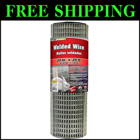 Durable 1/2 x 1 Inch Galvanized Wire Mesh for Garden and Property Protection