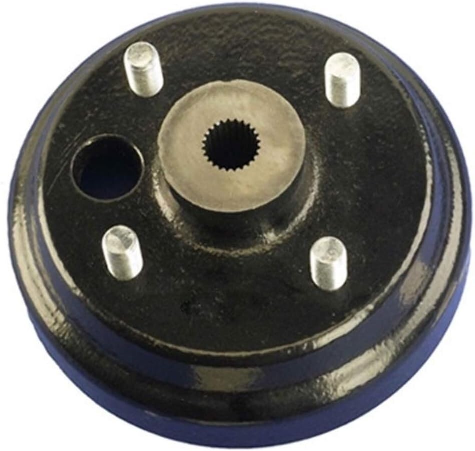 Robust Brake Drum/Hub Assembly - Ideal for Electric and 2-Cycle Gas Vehicles