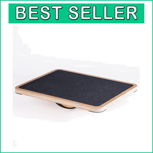 Advanced Rocker Balance Board - 350 lb Capacity, Ideal for Core & Rehab Training