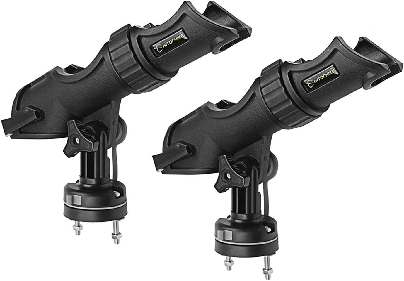 Durable 360-Degree Adjustable Fishing Rod Holder - Perfect for Kayaks & Boats