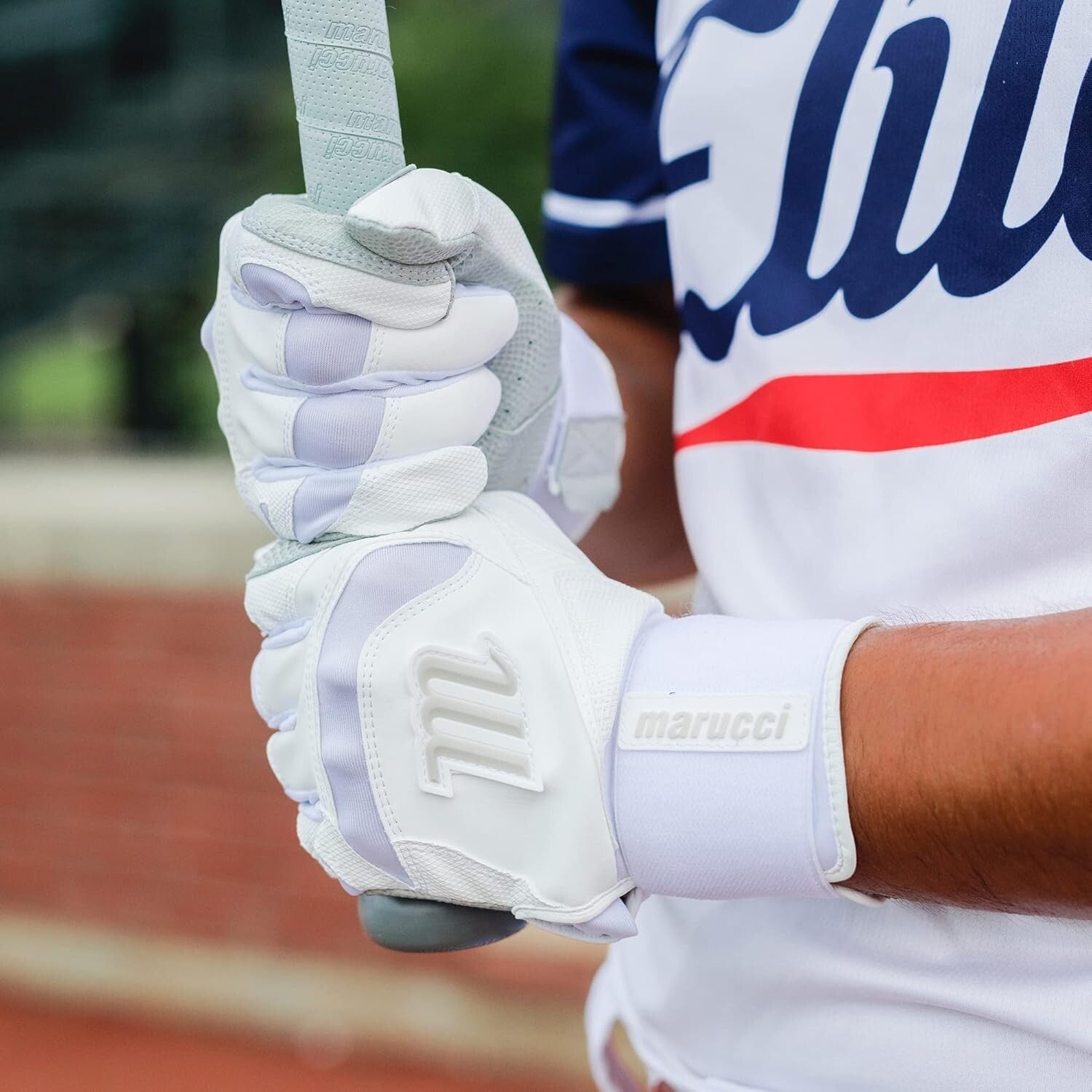 Ambidextrous Adult Batting Gloves - Durable Cabretta Sheepskin with Superior Fit