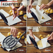 Load image into Gallery viewer, Heavy-Duty 10-Inch Tortilla Maker with Bonus Parchment Paper &amp; Recipe E-Book