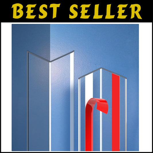 Durable Self-Adhesive Edge Protectors for Furniture & Walls – 2 PCS Clear Design