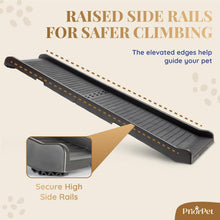 Load image into Gallery viewer, Portable 68.5” Dog Ramp for Large Dogs – Sturdy, Anti-Slip, 300 lbs Capacity